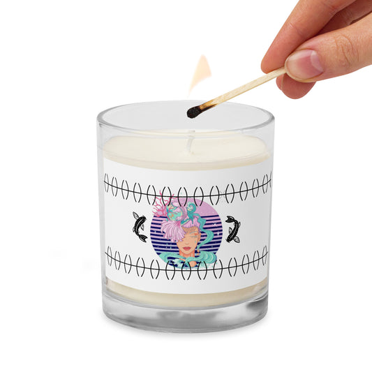 Cupidined Glass jar soy wax candle